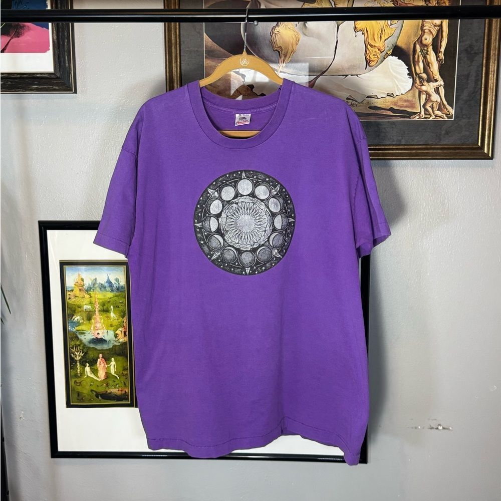 Vintage Lunar Cycle Moon Phase Tee Shirt